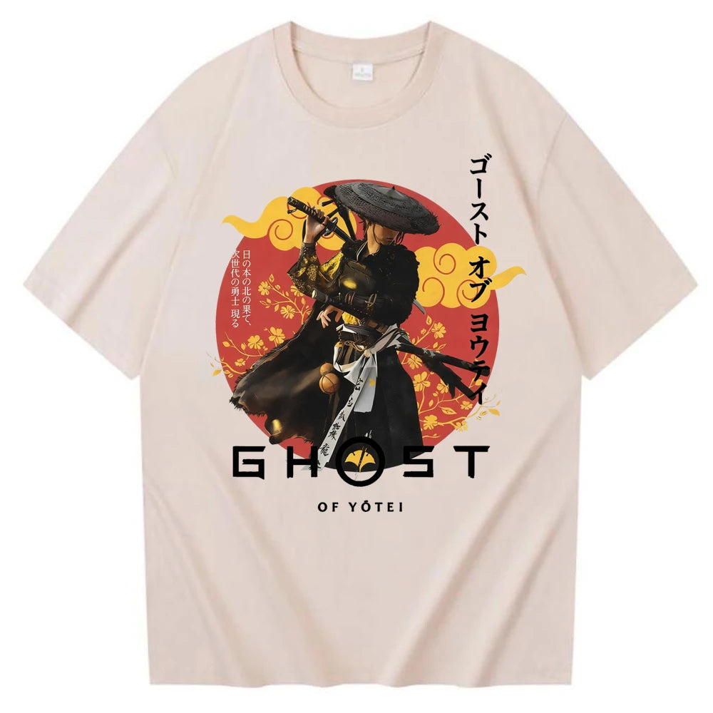 Beige Ghost Of Yotei T-Shirt