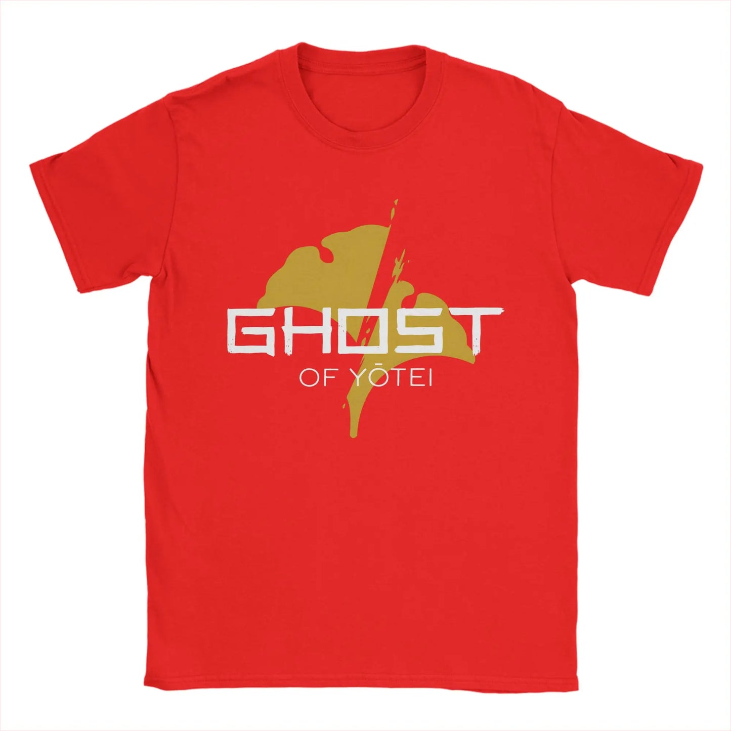 Ghost of Yotei Logo Red T Shirt
