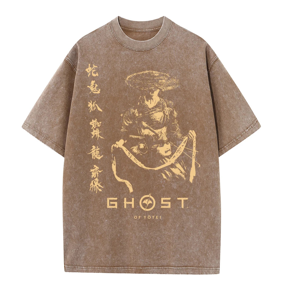 Brown Ghost Of Yotei T-shirt