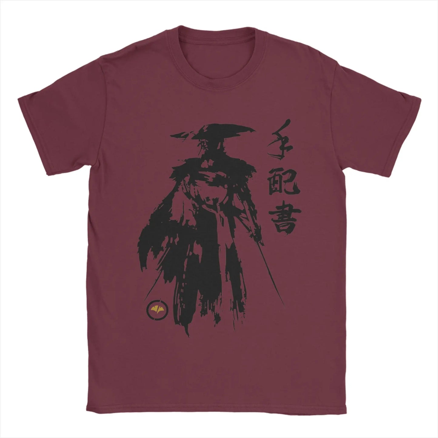 Atsu Samurai Bordeaux T-Shirt