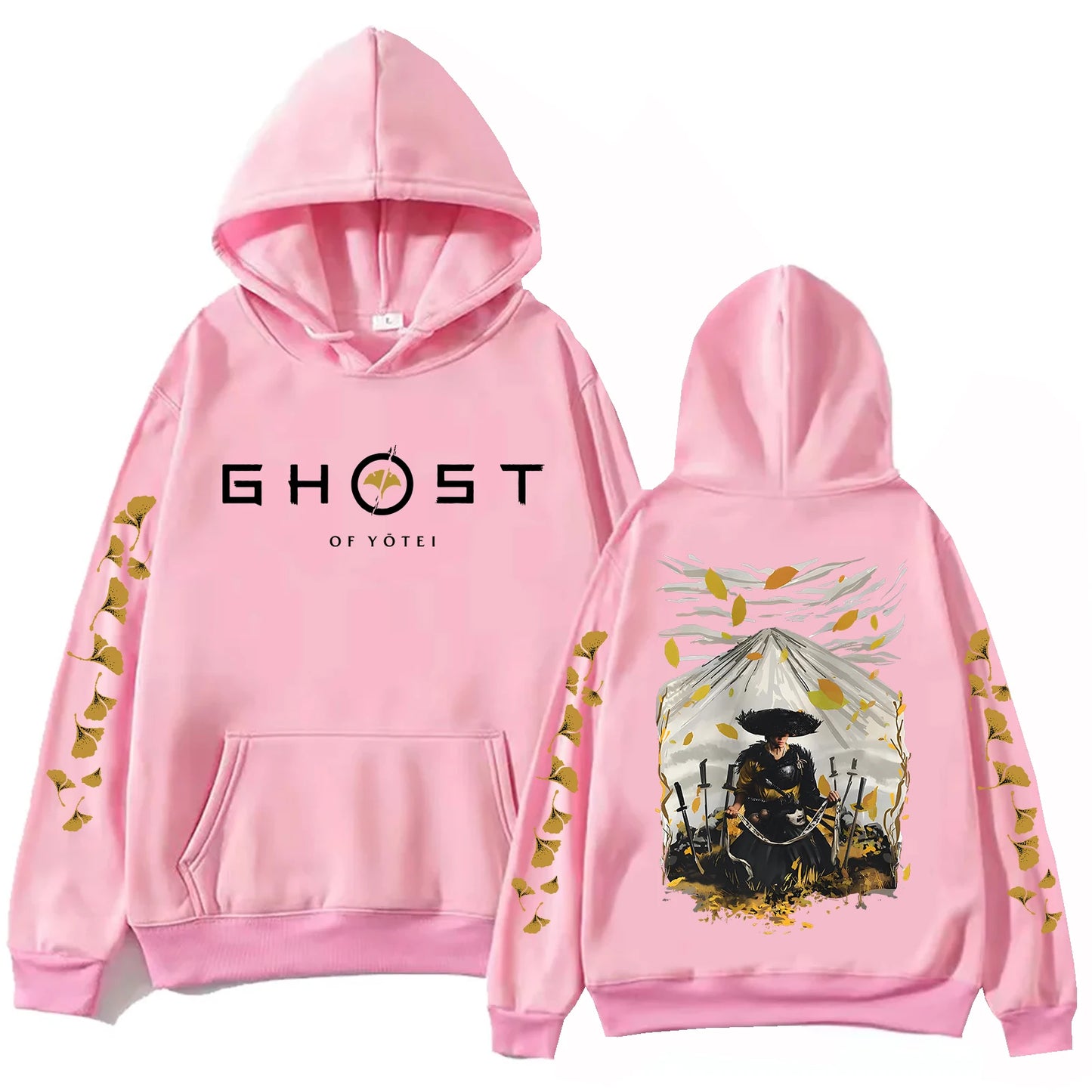 Ghost of Yotei Pink Hoodie