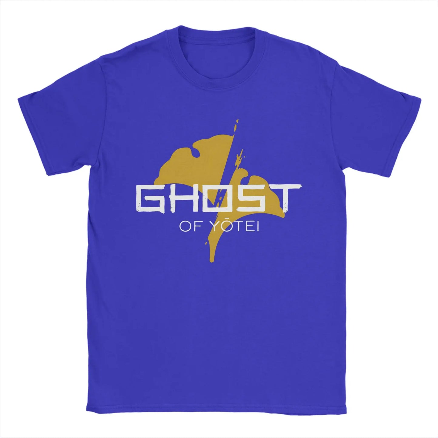 Ghost of Yote Logo Blue T Shirt