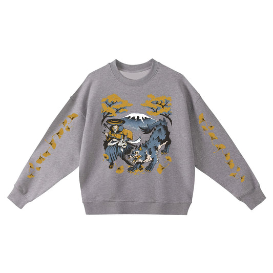 Ghost of Yotei Grey Sweatshirt