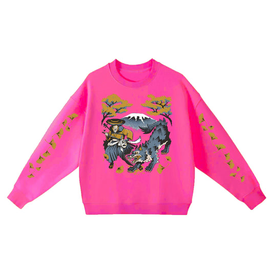 Ghost of Yotei Pink Sweatshirt