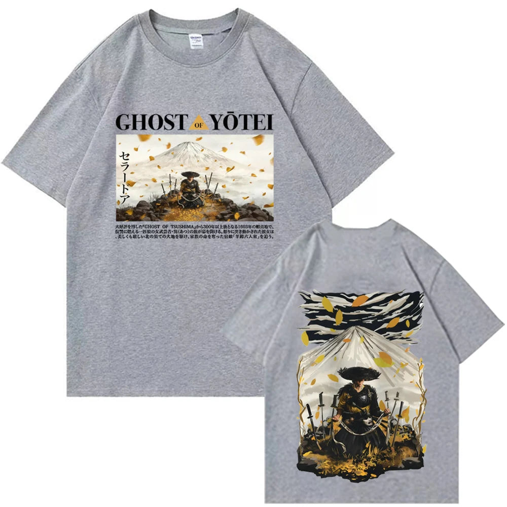 Grey Ghost Of Yotei Shirt Anime Atsu