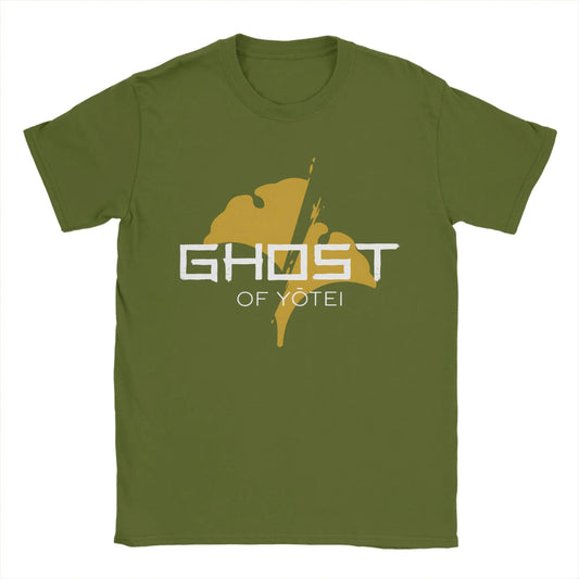 Ghost of Yotei Logo Green T Shirt
