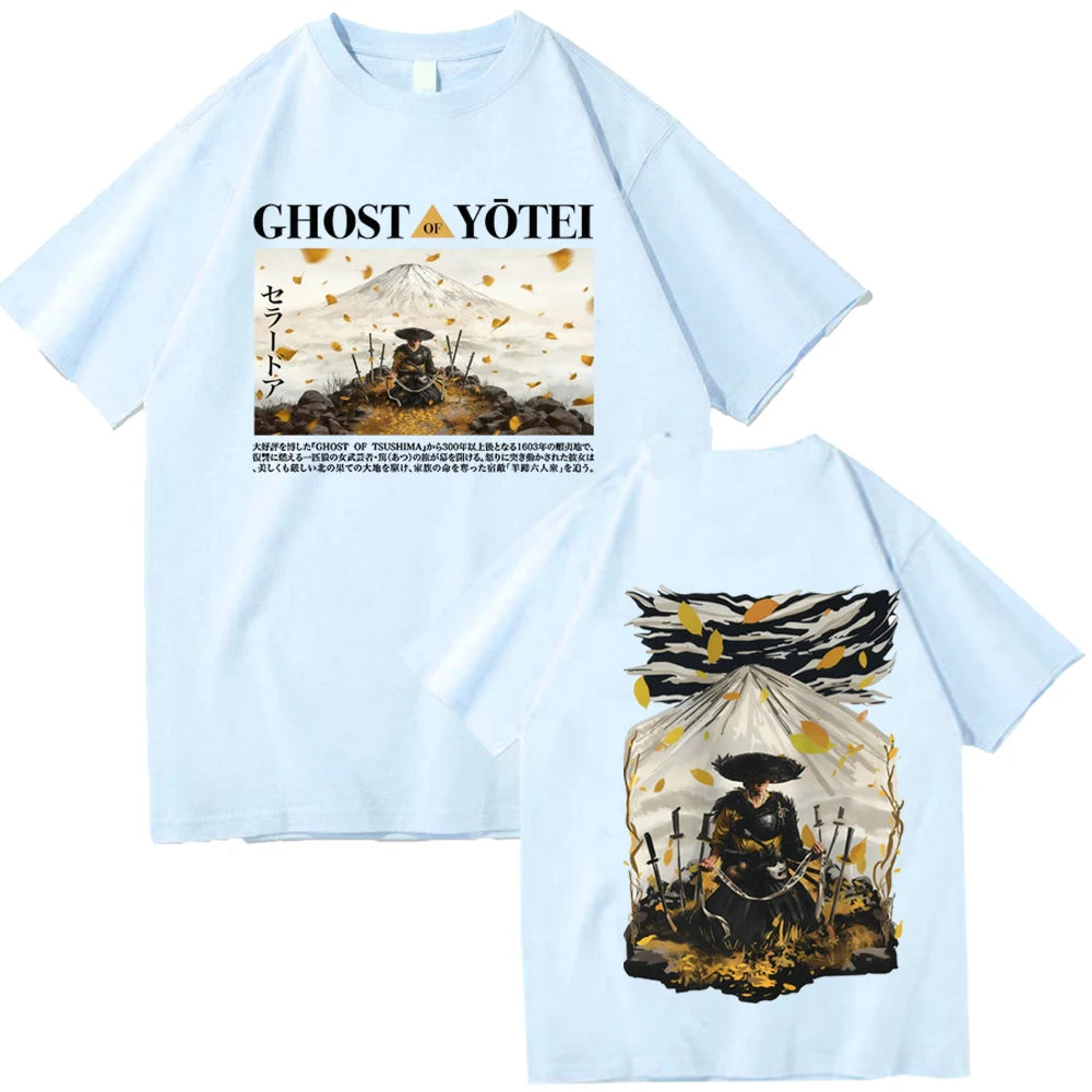 Blue Ghost Of Yotei Shirt Anime Atsu