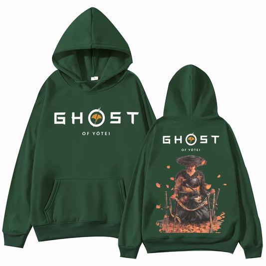 Ghost of Yotei Atsu Sakai Clan Green Hoodie