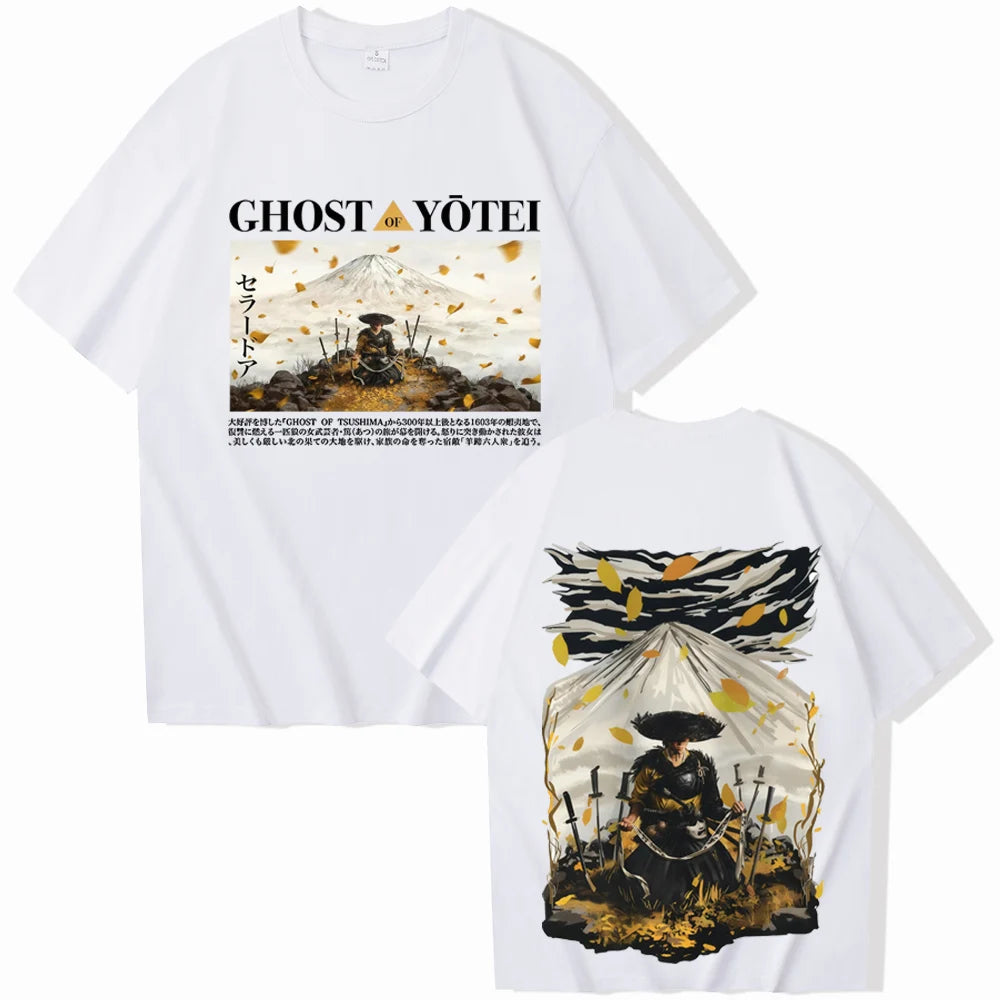 White Ghost Of Yotei Shirt Anime Atsu