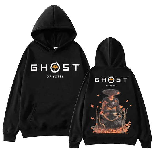 Ghost of Yotei Atsu Sakai Clan Black Hoodie
