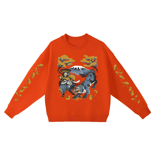 Ghost of Yotei Red Sweatshirt