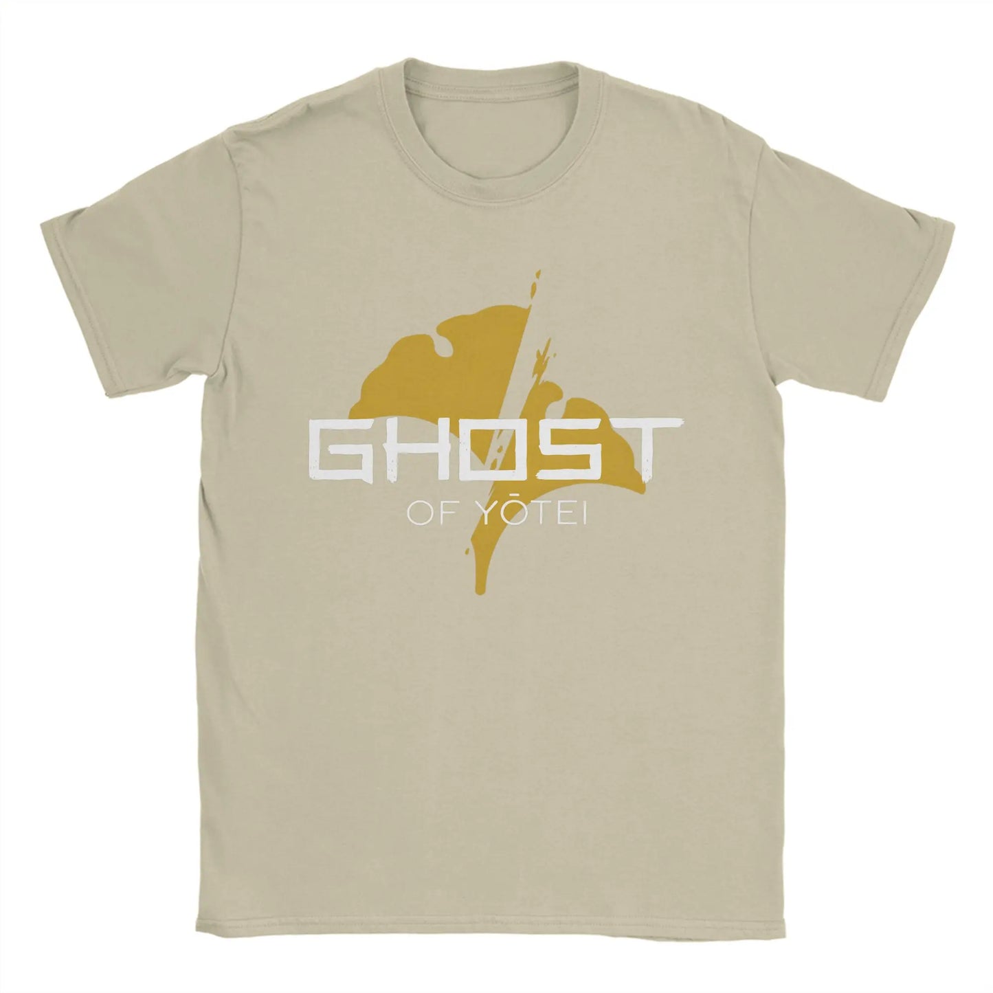 Ghost of Yotei Logo Beige T Shirt